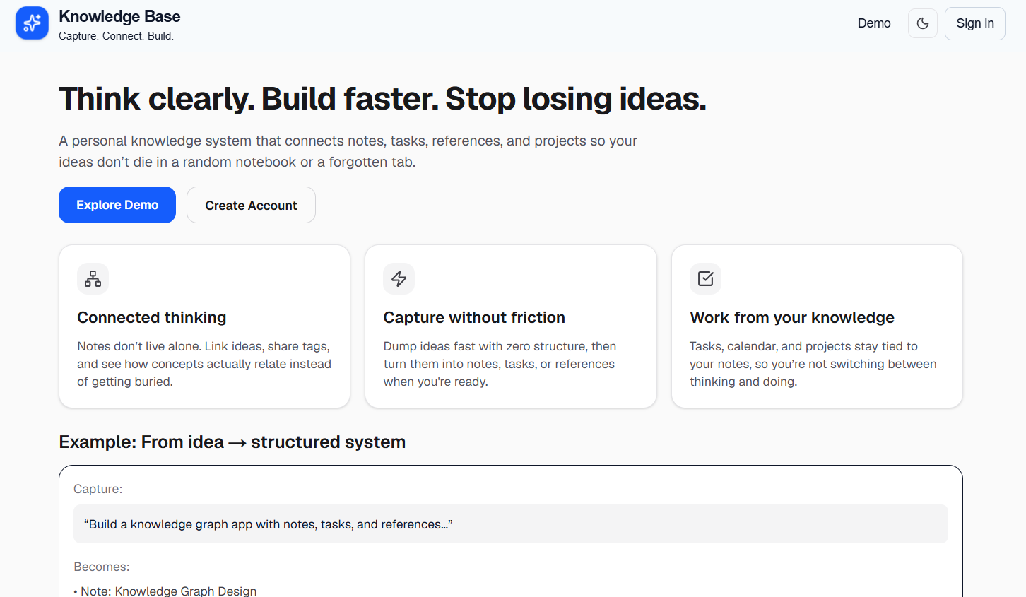 Building a Digital Knowledgebase
